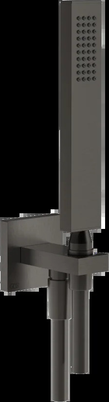 Душевой набор 20123 707 Gessi Rettangolo k ЧЕРНЫЙ МЕТАЛЛ BR. PVD