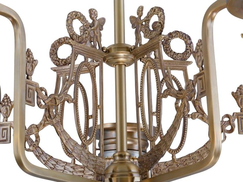 Patinas Lighting Люстра из латуни с прямым светом Venice sun-id-1486945 - Вид №4