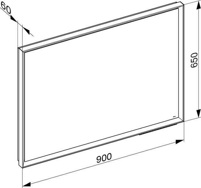 14598172000 Зеркало с подсветкой KEUCO Royal Lumos - Вид №14