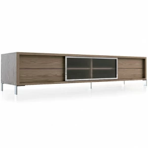 Тумба под телевизор длинная коричневая Style от Angel Cerda ANGEL CERDA  148693 Коричневый