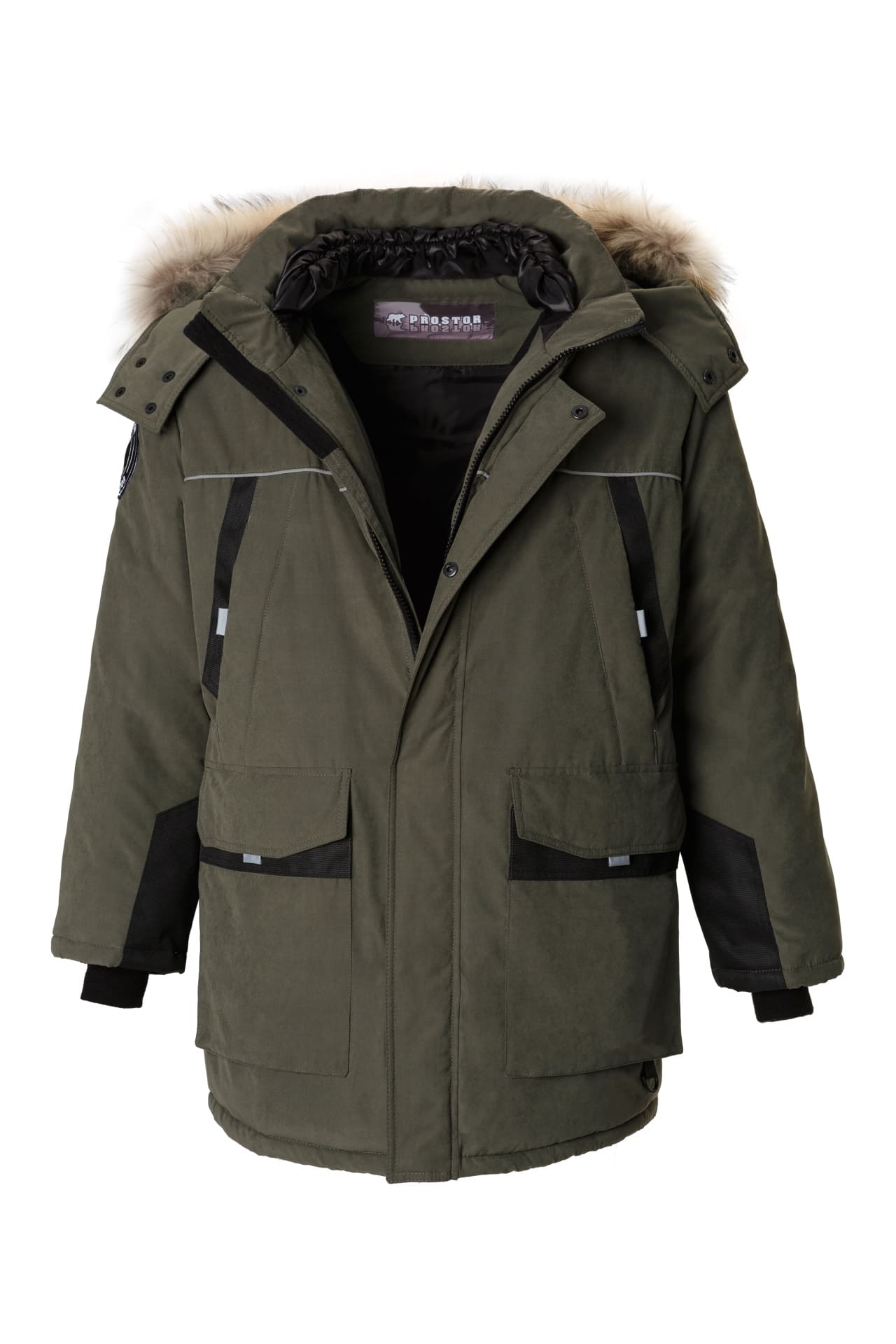 5035754 Куртка "Простор" утепленная хаки  Зимняя спецодежда  размер 44-46/170-176  - Вид №2