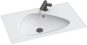 EB3020-DE2 Столешница из матового стекла 81 см JACOB DELAFON NOUVELLE VAGUE