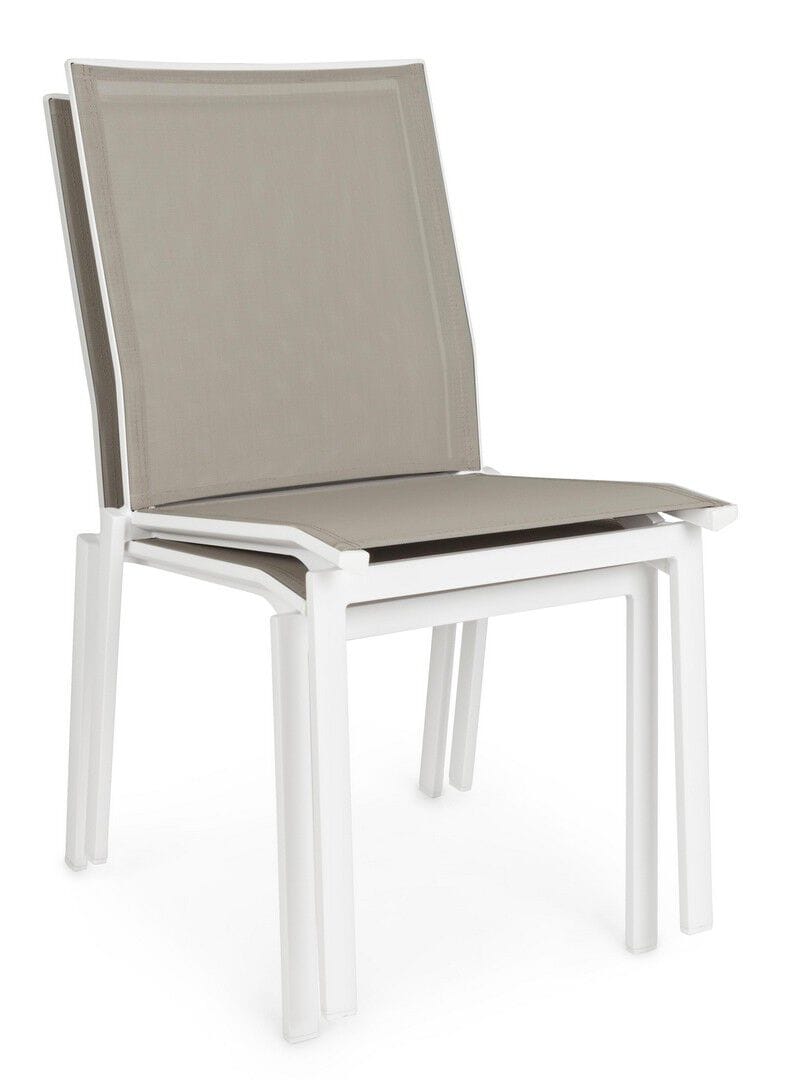 Алюминиевый штабелируемый садовый стул BIZZOTTO Cruise ARCH-00104047 - Вид №17