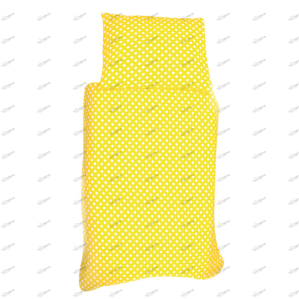 Детское постельное белье "Горох", желтый фон БЕЛЬМАРКО  327349 Желтый Santreyd 