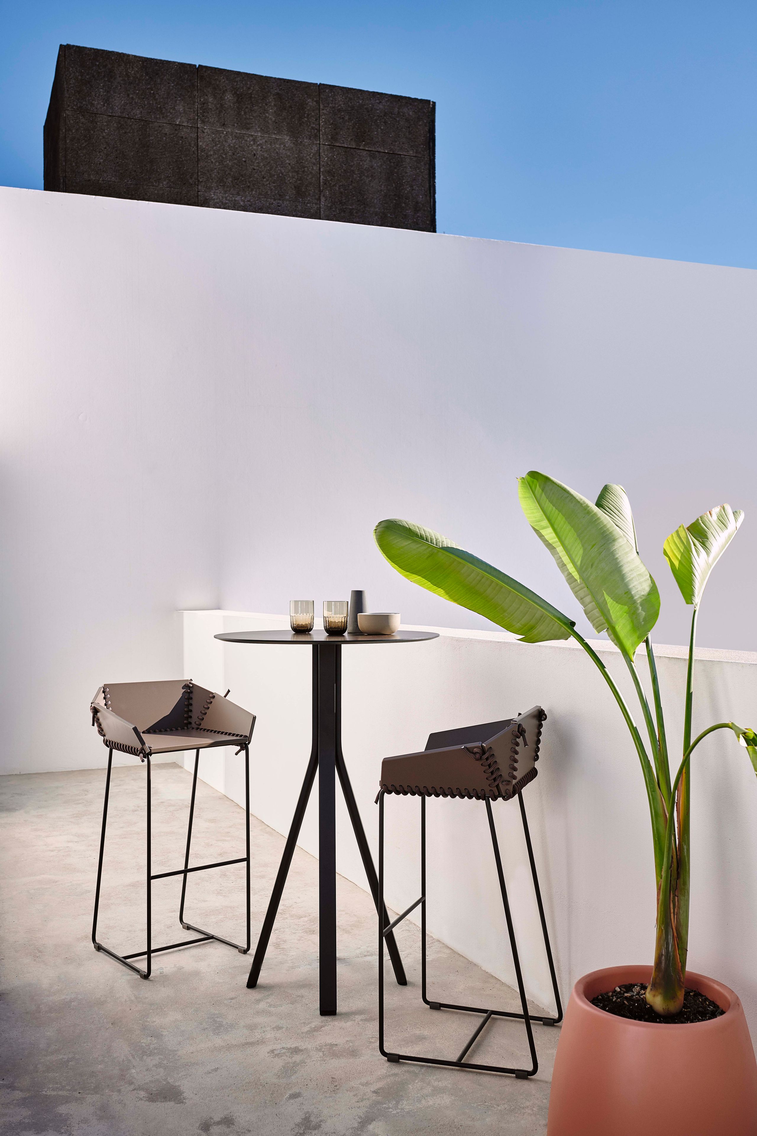 Штабелируемый высокий садовый стол GANDIABLASCO стек ARCH-00134468 - Вид №5