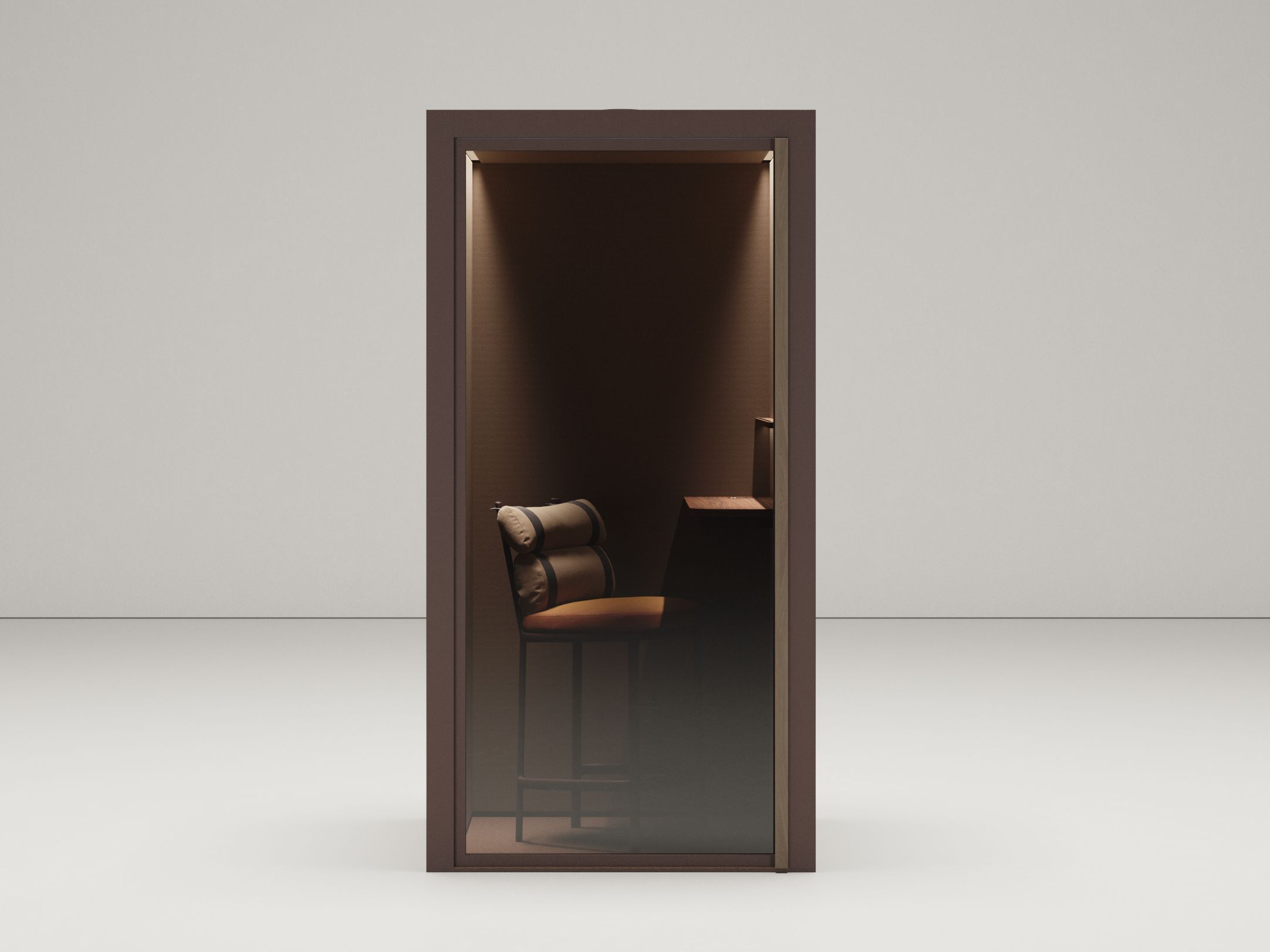 Одноместный акустическая офисная кабина Kettal Телефонная будка ARCH-00032133