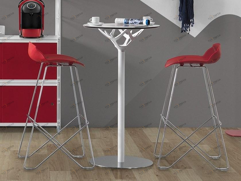 Caimi Brevetti Круглый высокий стол Cicerone sun-id-1462746