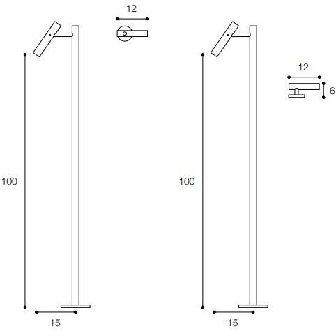 FALPER Напольный смеситель для мойки из нержавеющей стали Cilindro sun-id-1351540 - Вид №1