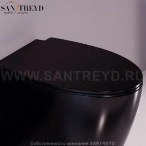 LFT006D06NEROCR Крышка сиденье для унитаза Simas LFT Spazio