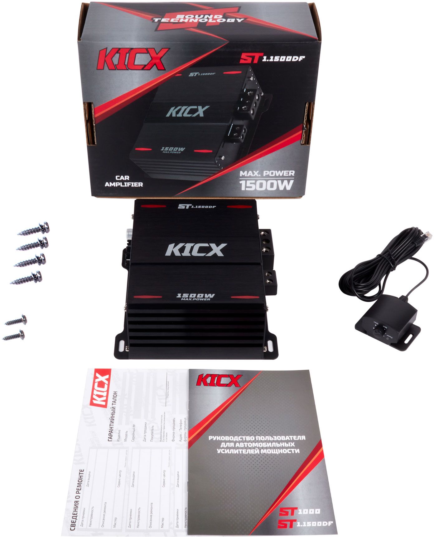 9102871 Усилитель Kicx ST-1.1500DF STDN-0032464 - Вид №5