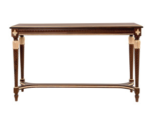 Деревянная прямоугольная консоль