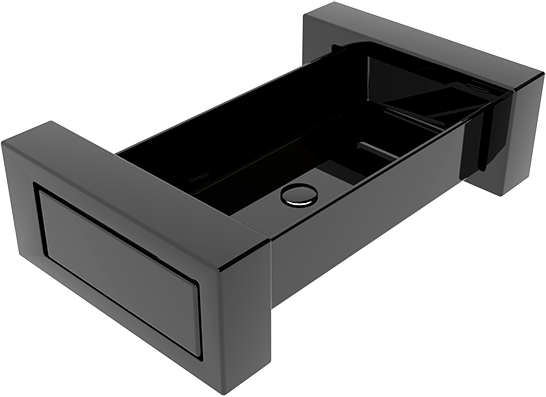 BXLAME80LC2 Подвесная раковина настенная GSG CERAMIC BOX