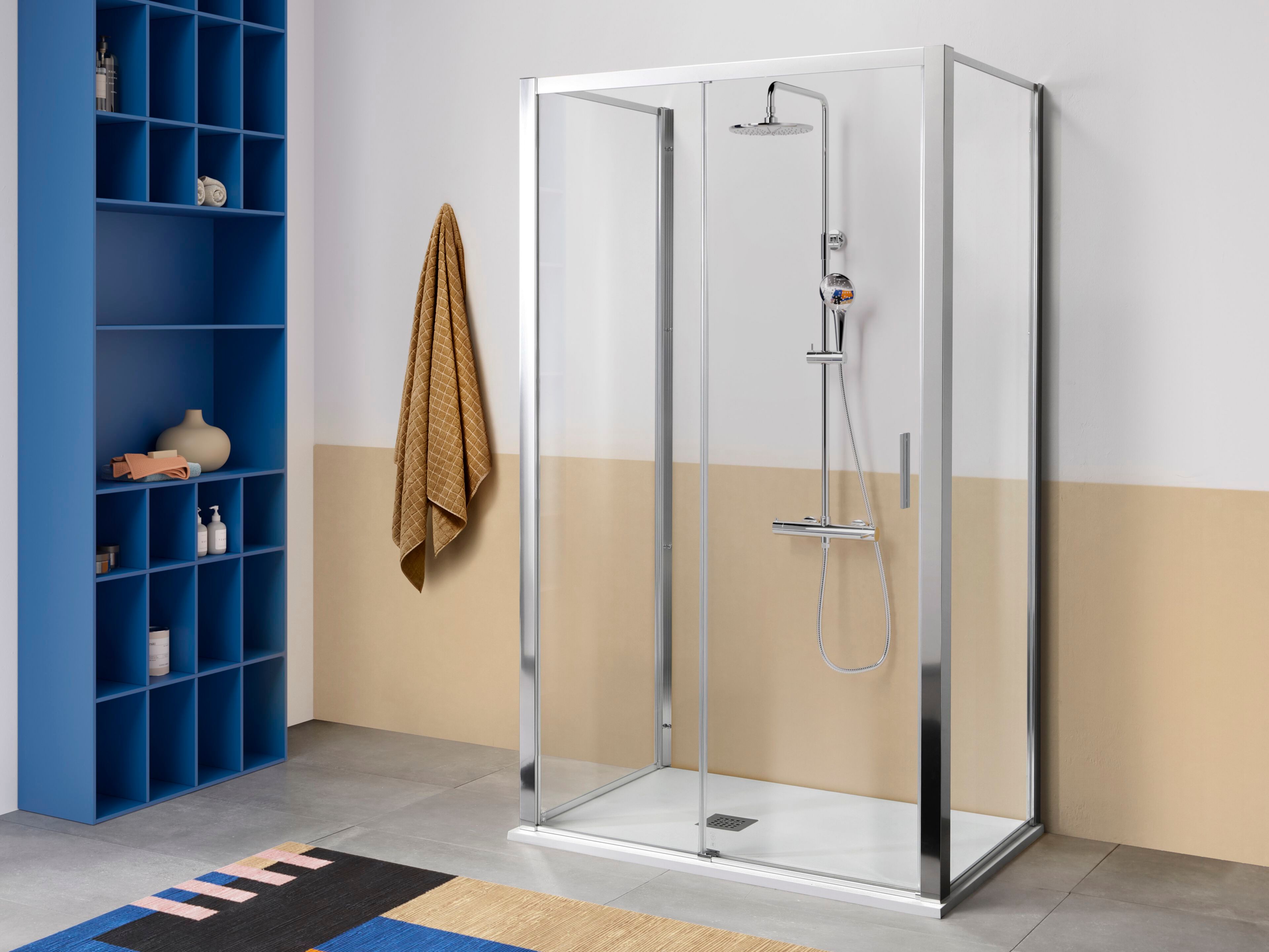 Душевая кабина из алюминия и стекла TAMANACO PSCQUICK ARCH-00114122