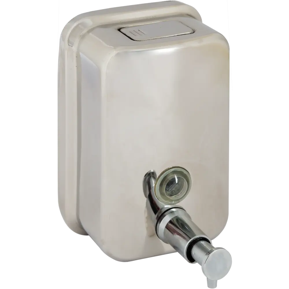 Дозатор для жидкого мыла Bath Plus подвесной 500 мл металл цвет хром STLM-2010095 - Вид №1