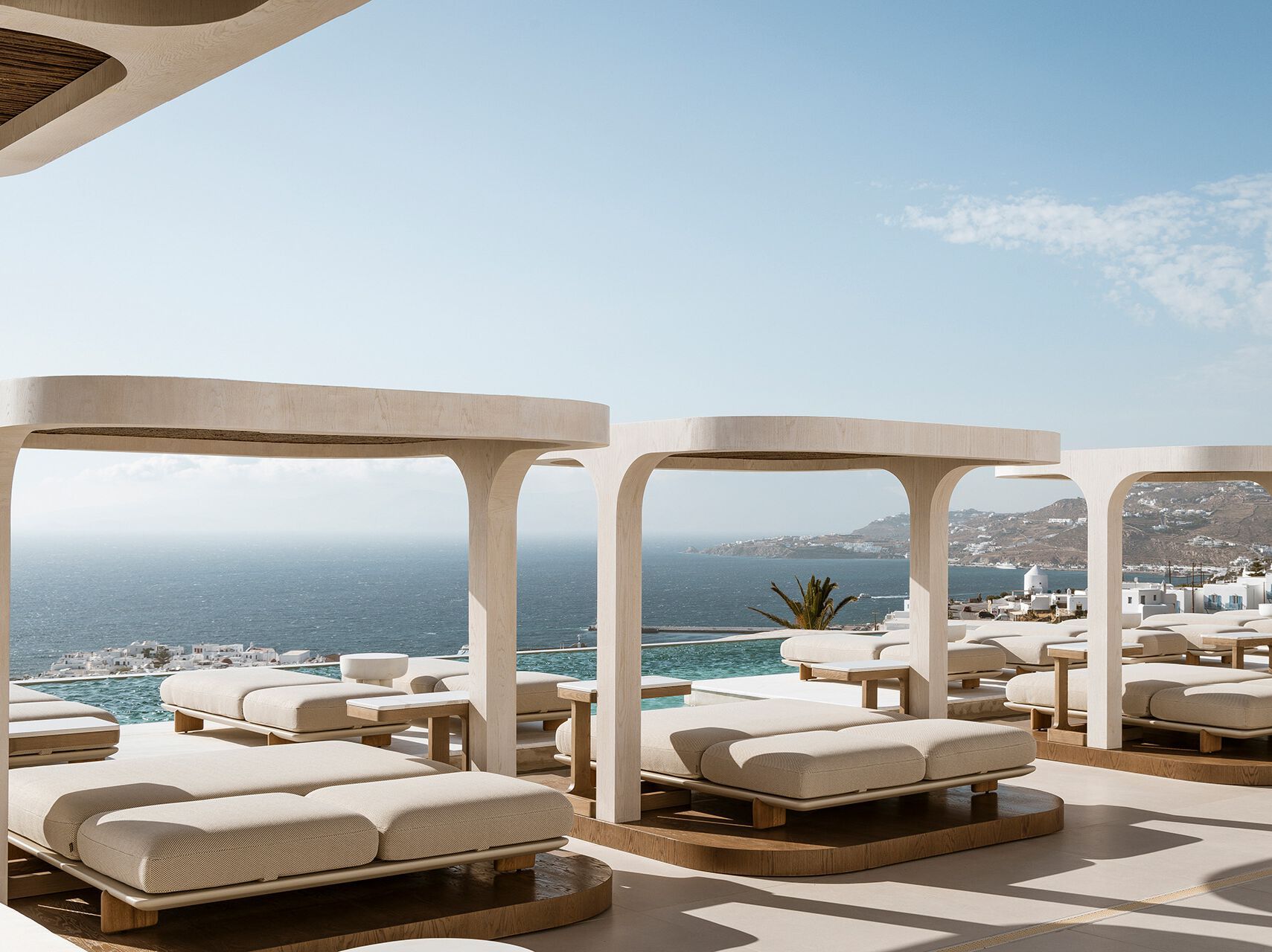 Садовая кровать с откидной спинкой из ткани Vondom Milos ARCH-00132069 - Вид №2