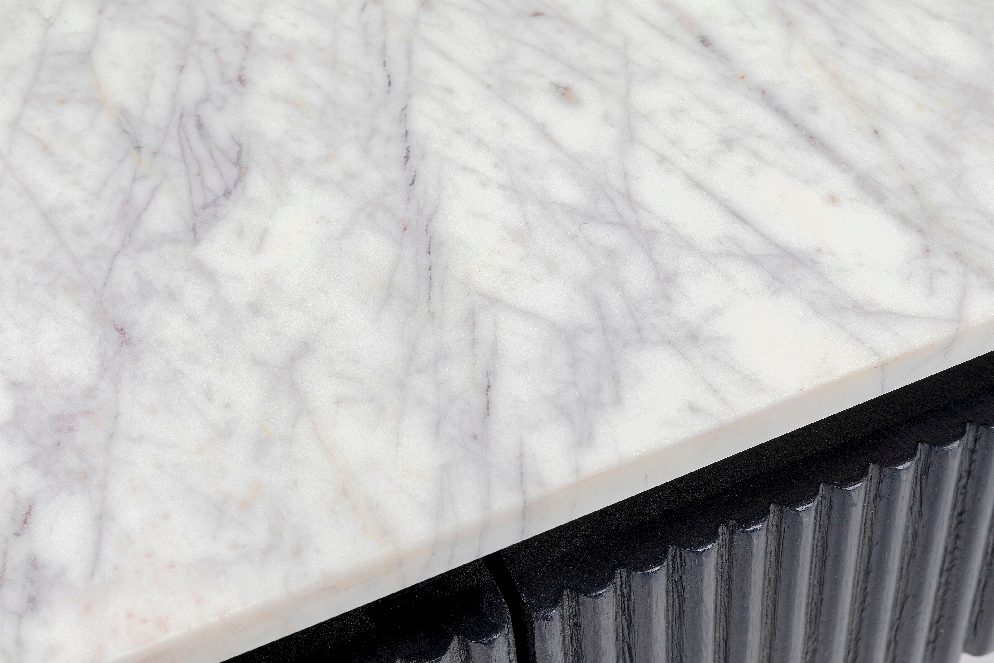 Мраморная овальная консоль с ящиками KARE Design Glenn ARCH-00121262 - Вид №2