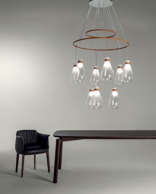 Люстра из дутого стекла Poltrona Frau коллекция-мебель и аксессуары ARCH-00041110 - Вид №4