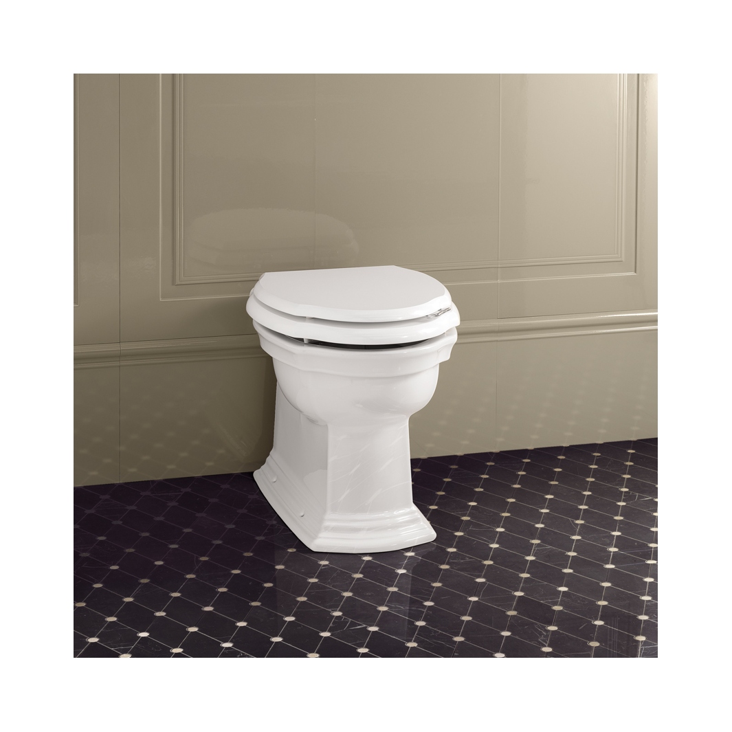 Приставной унитаз напольный Белый Devon&Devon  Италия sun-id-379514 - Вид №1