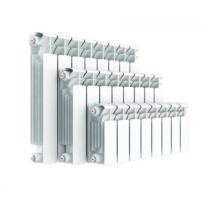 Радиатор биметаллический Rifar Base 350/90 10 секций нижнее правое подключение R35010НПП - Вид №3