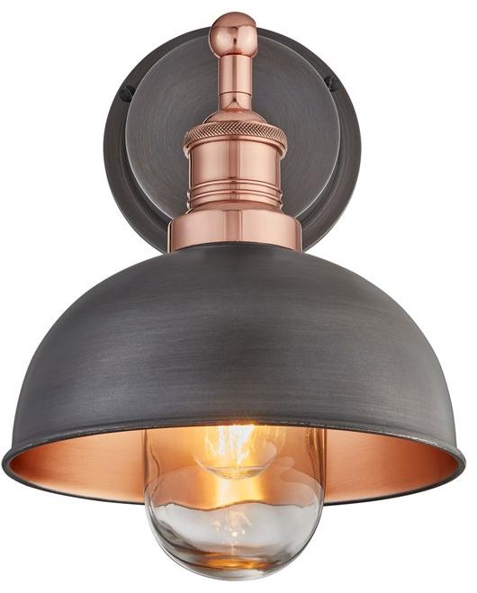 Industville Бра для наружного освещения из латуни Brooklyn Br-ip65-dwl8-c-ch - Вид №1