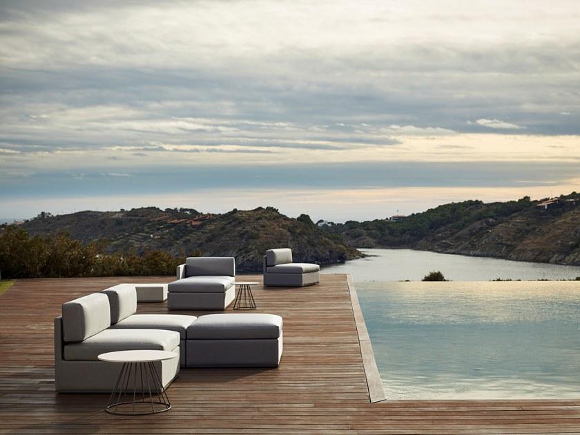 Bivaq Модульное угловое садовое кресло из ткани Mood xl 2324400 - Вид №1