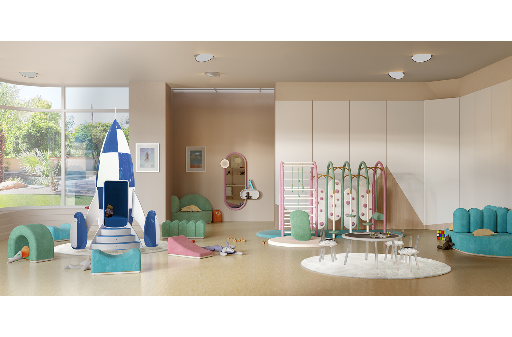 CIST555 Детские ковры Облако Circu  - Вид №9