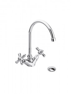 0305/2/C Bellosta Rubinetterie Умывальник с одним отверстием и вращающимся носиком