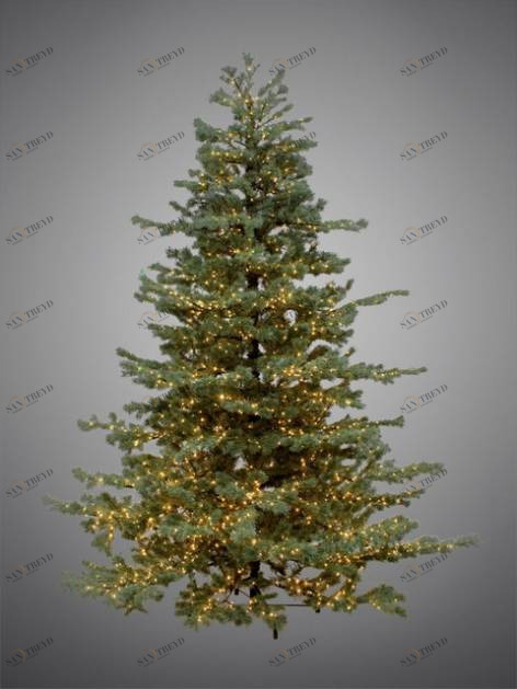 Ель LED зеленая "Мистерия" 195 см HOLIDAYC ИСКУССТВЕННЫЕ ЕЛИ 017739 Зеленый 