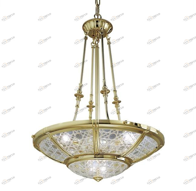 Possoni Illuminazione Люстра из чистого золота с хрусталем Giotto 1898/6-c