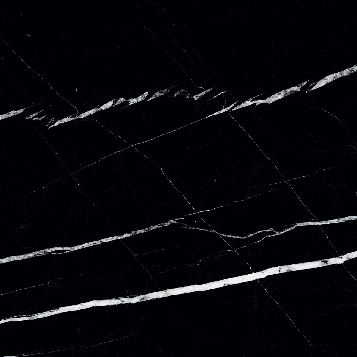 Бесконечная элегантность: керамический слэб NERO MARQUINA STP-ST153 INCOLOR Double Polished - Вид №4