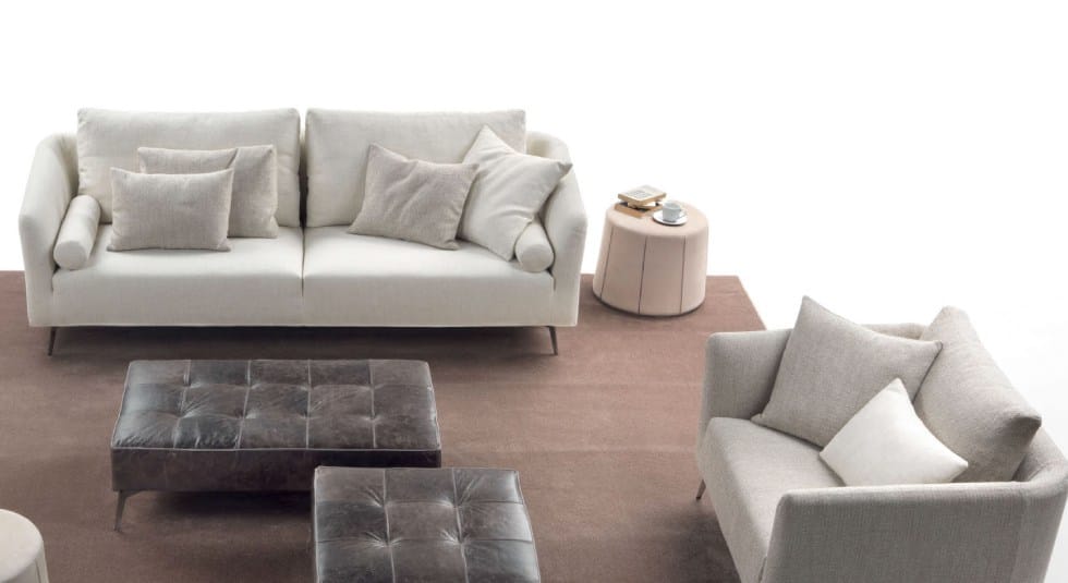 Кожаный съемный пуфик Marac DODO ARCH-00082650 - Вид №1