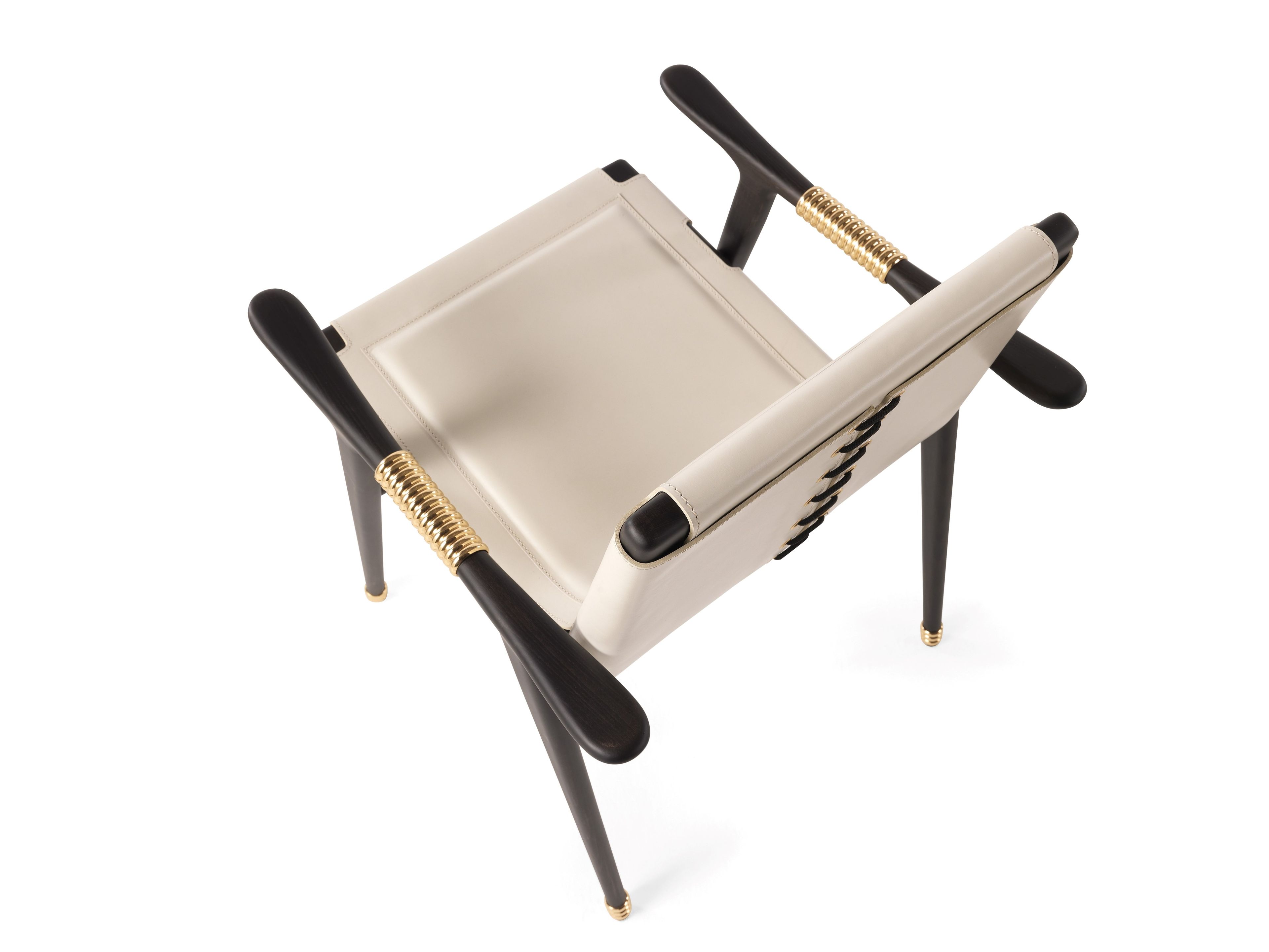 Кожаный стул с подлокотниками ETRO Home Interiors Dinka ARCH-00036305 - Вид №2