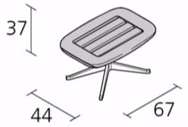 Alias Пуф / подставка для ног Manzù sun-id-1423672 - Вид №2