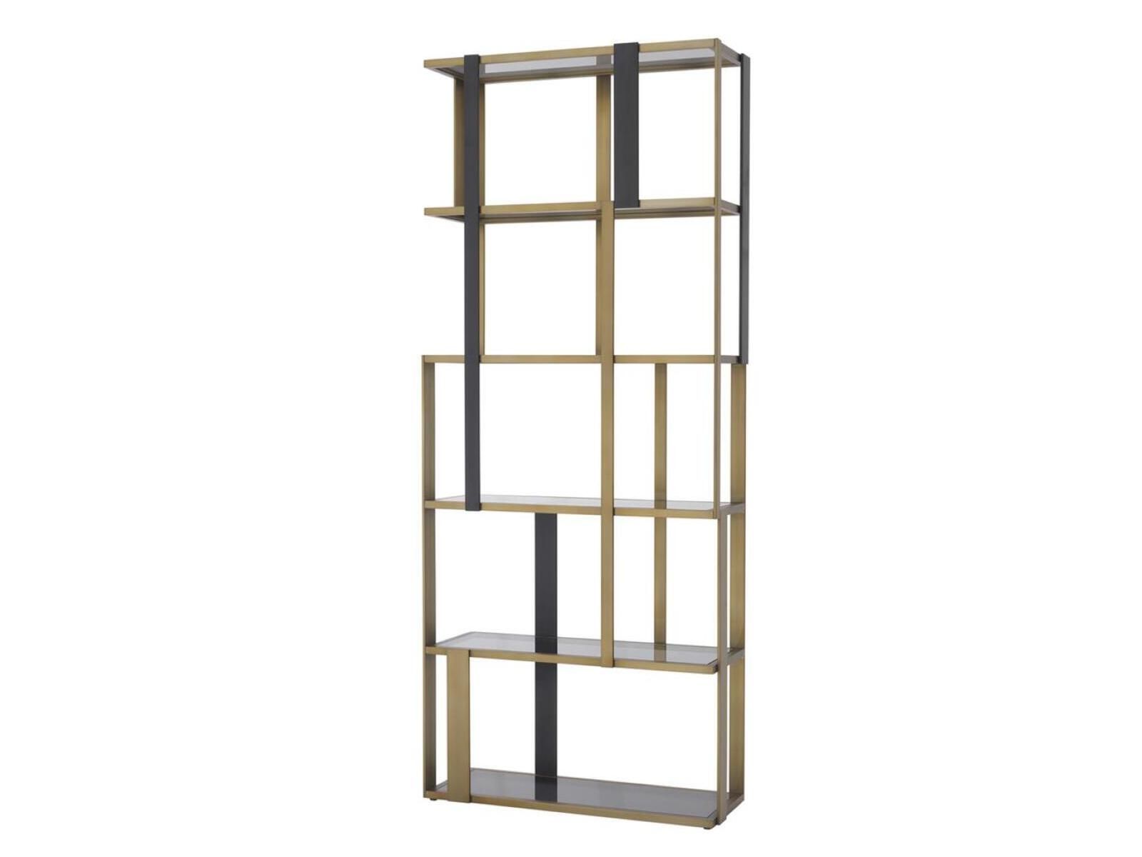 Самонесущий книжный шкаф из латуни Eichholtz CLIO ARCH-00044977