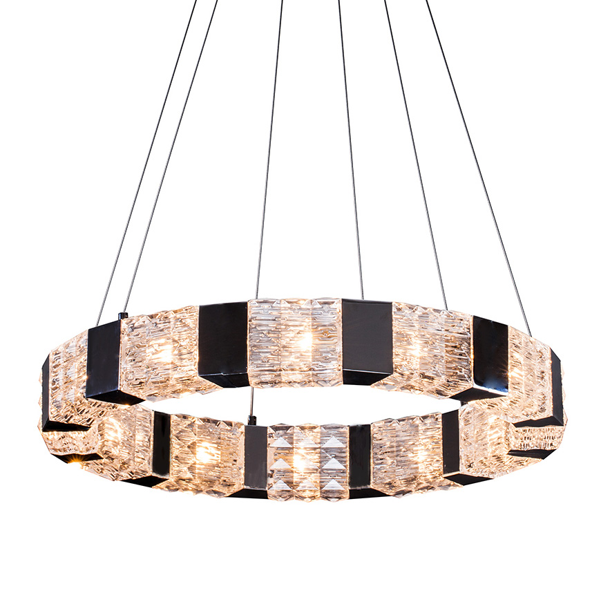 Подвесной светильник BRCH9101-12 от Delight Collection DELIGHT COLLECTION ДИЗАЙНЕРСКИЕ 243919 Прозрачный;хром  - Вид №1