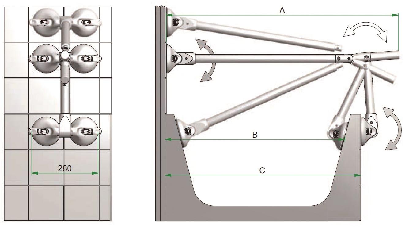 Mobeli Ручка на присоске с удлинителем ручки sun-id-1361589 - Вид №12