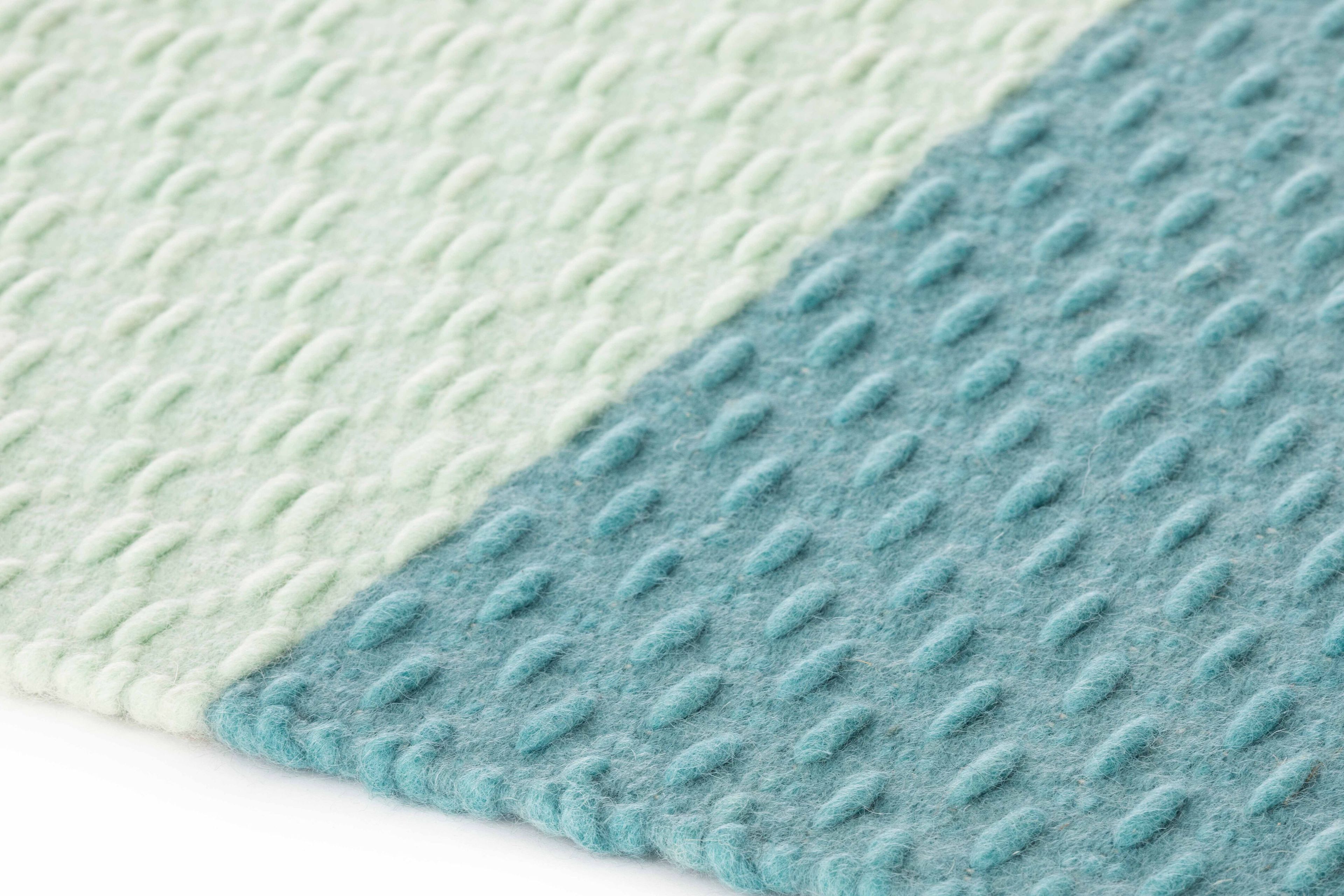 Прямоугольный шерстяной ковер GAN WEAVE MEETING POINT BLUE ARCH-00137645 - Вид №1