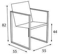 FueraDentro Садовый стул Batyline® Cima sun-id-1376724 - Вид №15