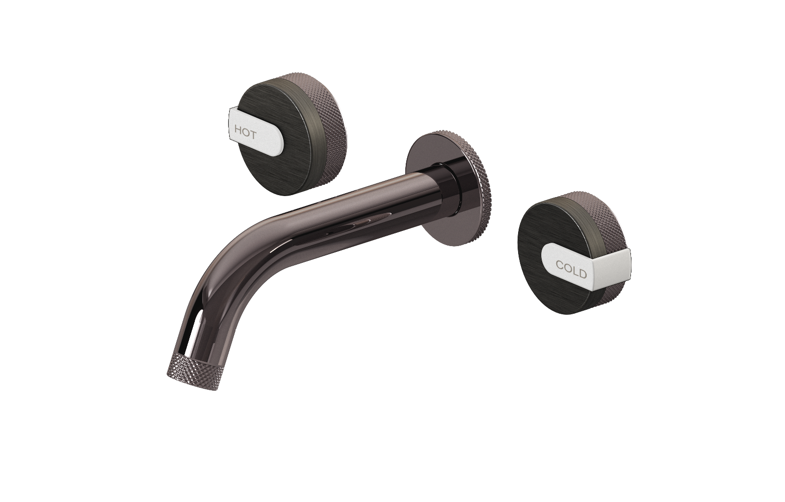 E-11530-R1BOX-L1WT-OX Смеситель для умывальника из 19,1см носикем (внешняя часть) GRAFF MOD+