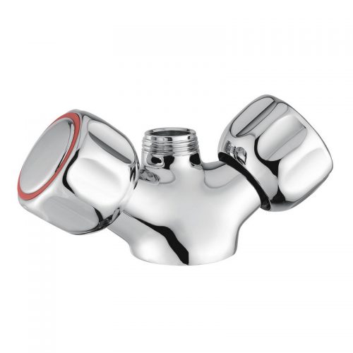 09440/DC Idral Смеситель с одним отверстием, керамическими дисками, головными клапанами и ручным управлением, выход с наружной резьбой 3/4 дюйма 