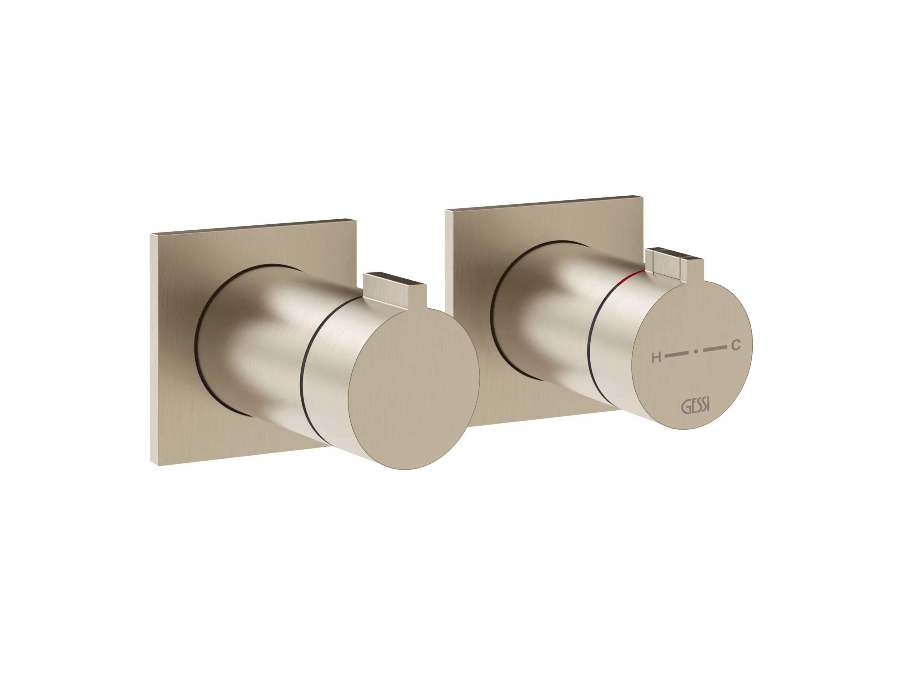 Хром латунь термостатический смеситель для душа Gessi обратный ARCH-00130026 - Вид №1