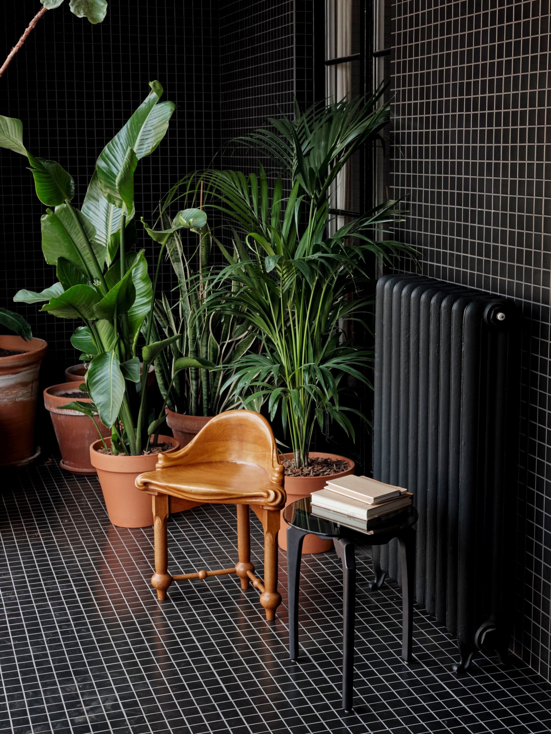 Круглый журнальный столик из дерева и стекла BD Barcelona Гаулино ARCH-00062936 - Вид №9