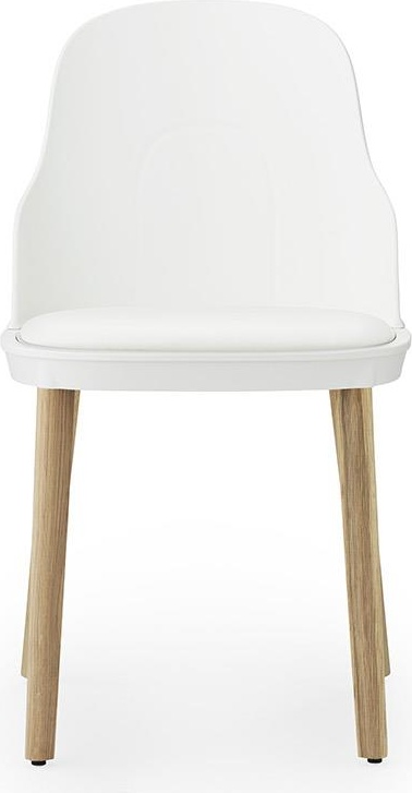 304083 Обивка кресла Ultra Leather, White / Oak Normann Copenhagen Allez  - Вид №1
