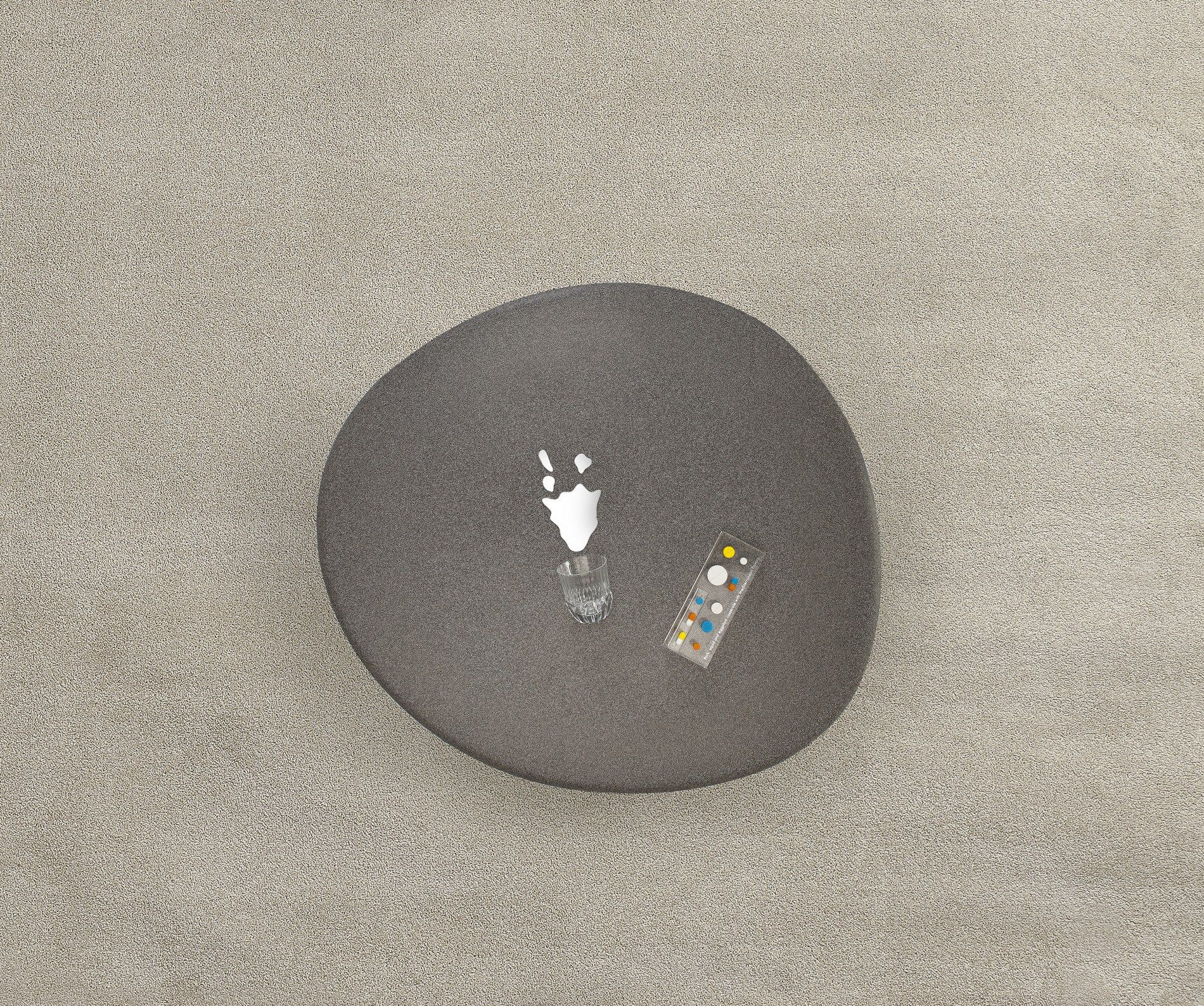 Круглый журнальный столик из композитного материала SANCAL ARCH-00107574 - Вид №3