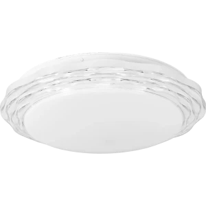 Люстра потолочная светодиодная 10226/S с пультом управления, 10 м², регулируемый свет, цвет белый