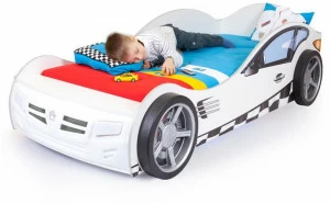 Кровать машина ABC-KING Formula (190*90) Белая