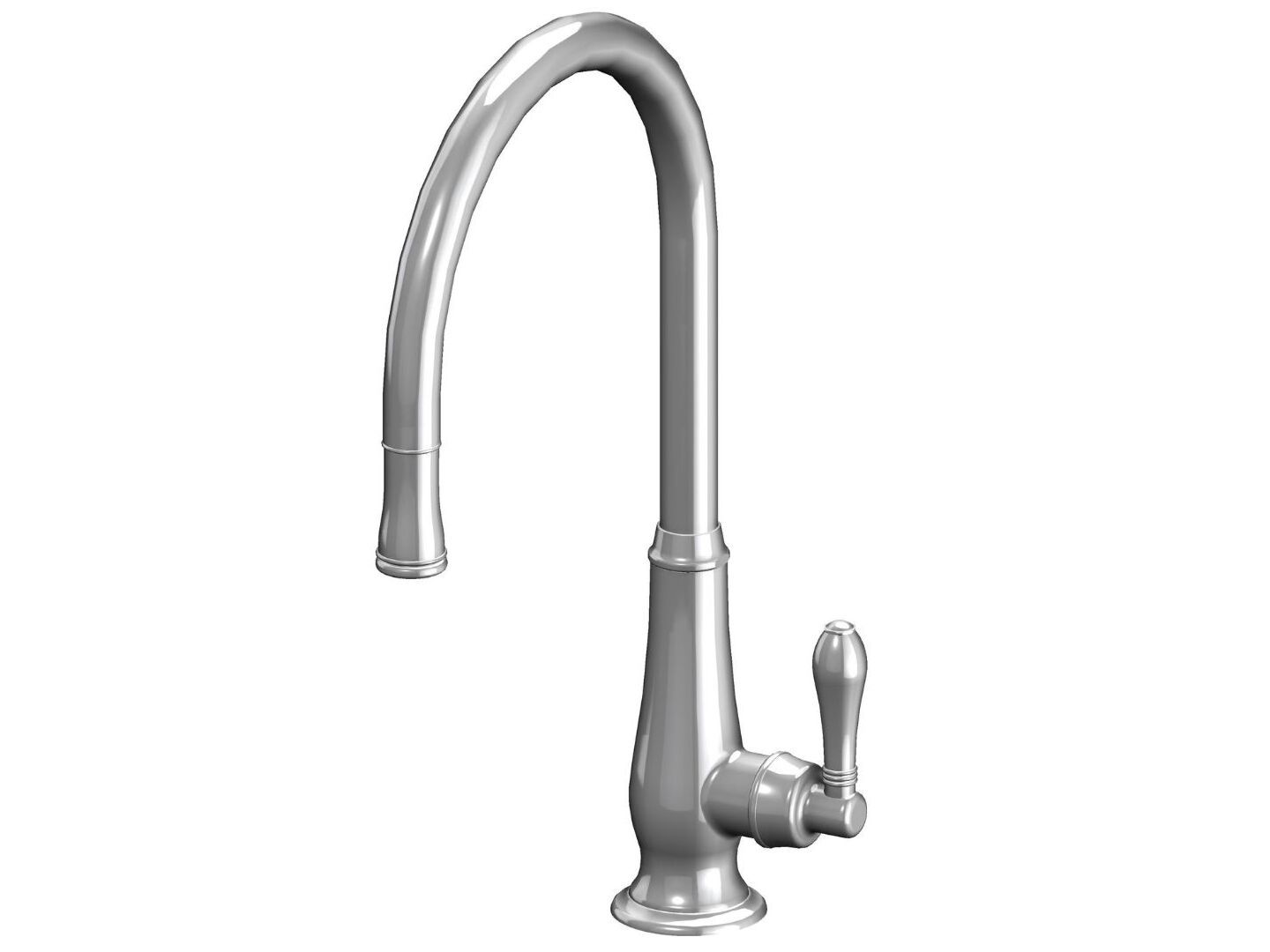 Смеситель для кухни с поворотным изливом GATTONI Barok ARCH-00085549