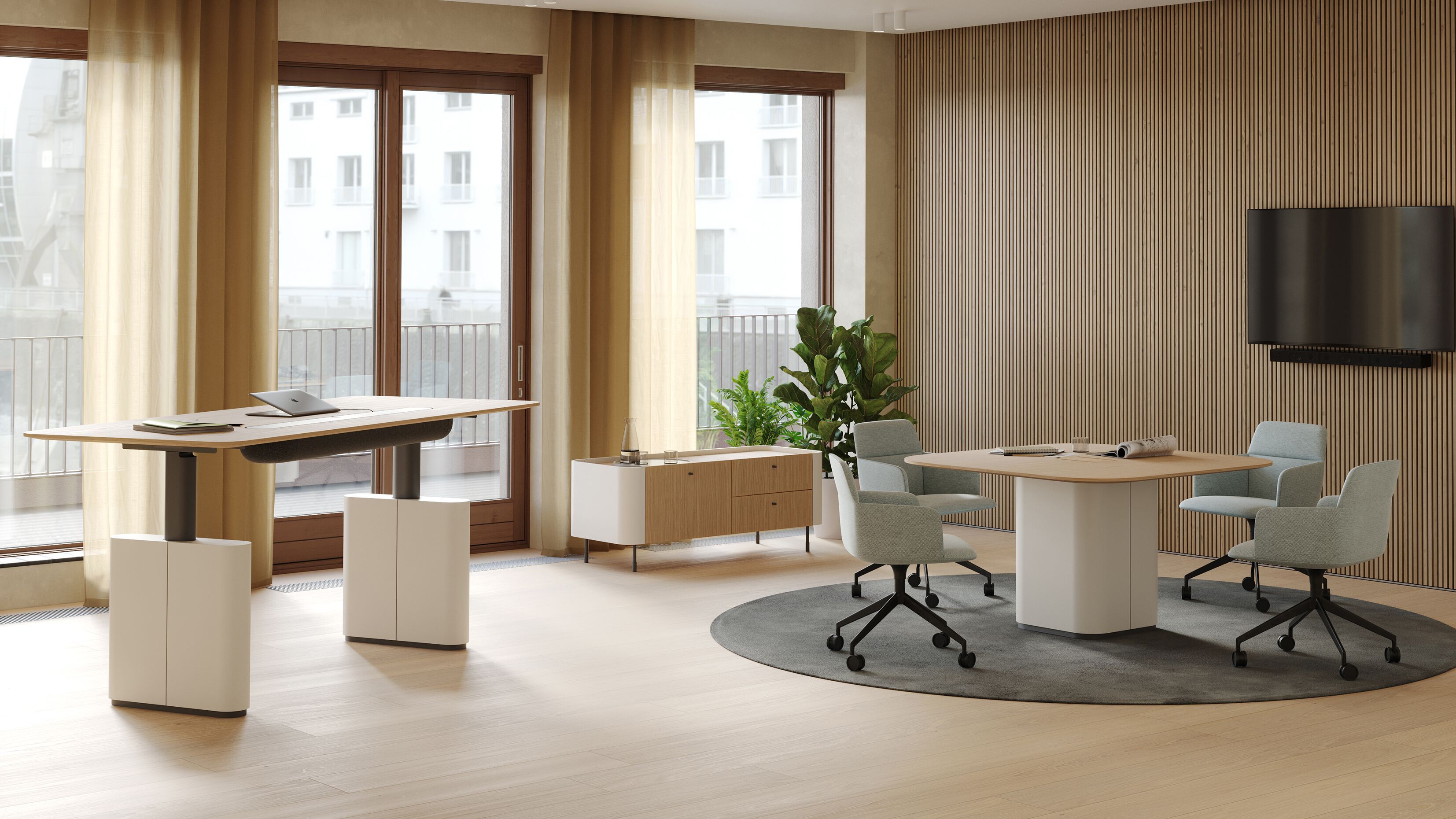 Деревянный шкаф с ящиками RENZ SPARK ARCH-00063891 - Вид №6