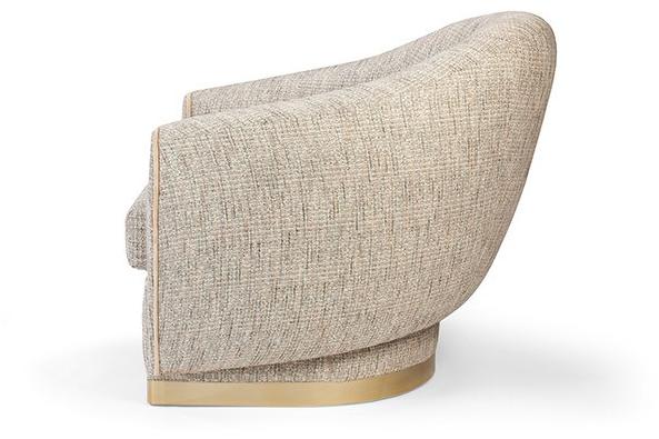 Mambo Unlimited Ideas Кресло из ткани с подлокотниками Grace sun-id-1410763 - Вид №1