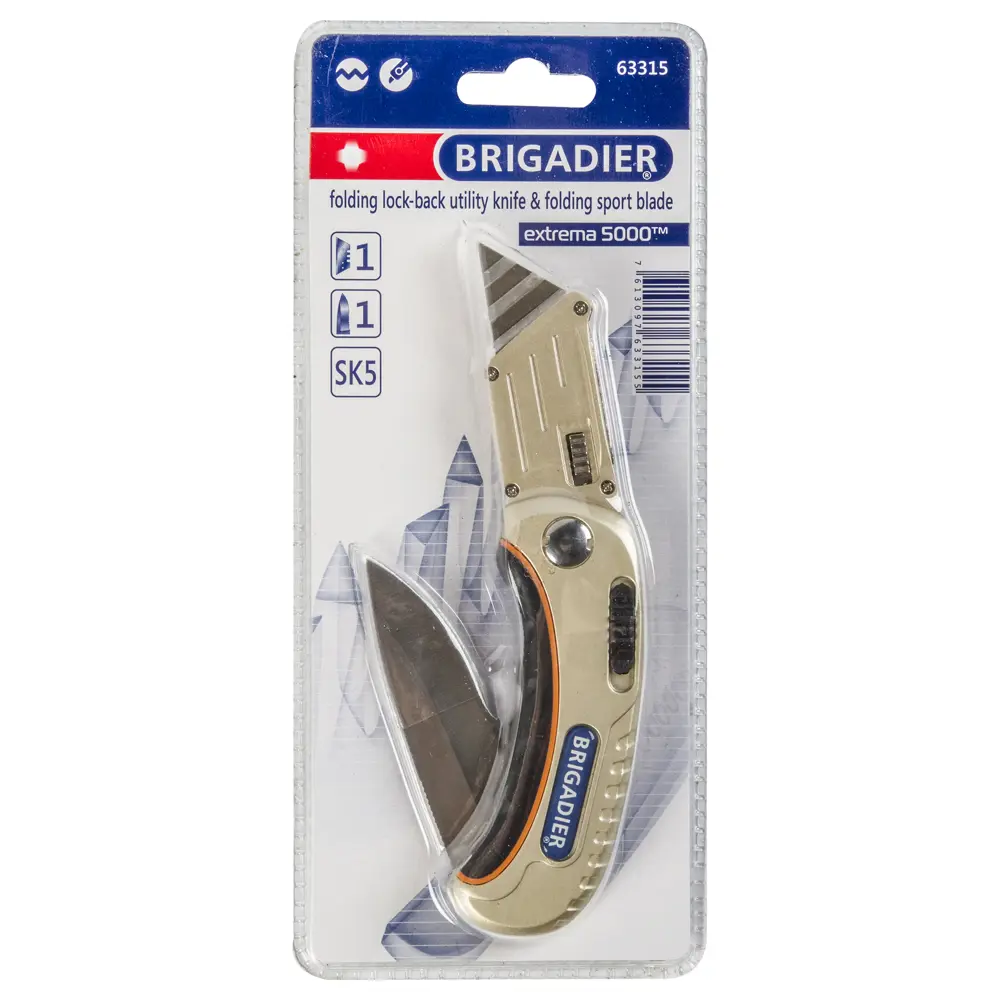 Нож многофукциональный универсальный Brigadier Extrema, 2 лезвия STLM-2138135 - Вид №1